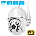 thumbnail image 1 of Cámara IP PTZ de 8MP y 4K, videocámara de seguridad para el hogar con visión nocturna IR a Color, Audio, WiFi, IA, detección humanoide, cámara de videovigilancia CCTV, 1 of 3