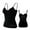 black, variant on Modal Breathable Chest Pad Sexy Solid Color Tube Top Spaghetti Strap Vest Basic Vest Crop Tops PINK L