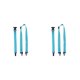 thumbnail image 3 of Soidarity Ukulele Strap Oxford Cloth Shoulder Guitar Professional Beginner Belt Universal Studio Carrier Reusable Stringed azul claro 2piezas, 3 of 6