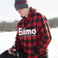 thumbnail image 3 of Eskimo Standard Cotton Hoodie, Buffalo Plaid, Medium, 3 of 6