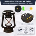 thumbnail image 3 of Farol Solar VIHOSE con Llama Danza LED Impermeable 12.6 cm, 3 of 7