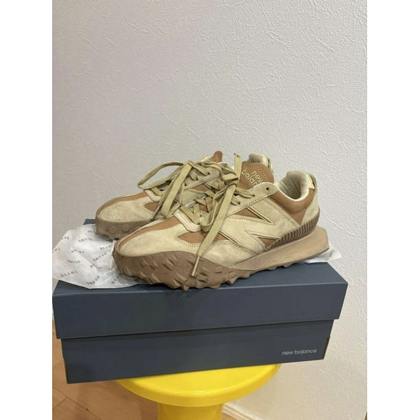 Men 8.5US New Balance Aurary Beige Sneakers Limited Edition Rare Model Shoes VHT
