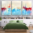thumbnail image 3 of wall26 3 Panel Canvas Wall Art Abstract Pictures Home Wall Decorations for Bedroom Living Room Paintings Canvas Prints Framed - 24"x36" x 3 Panels, 3 of 4