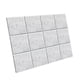 thumbnail image 3 of 12 paneles acústicos insonorizados para pared, decoración de pared, decorativos y únicos. gris no pegajoso, 3 of 9