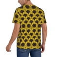 thumbnail image 2 of Rateoe Sunflowers 3 Pattern Men’s Baseball Short Sleeve Polo Shirt, Midweight Men's Shirt Golf Shirt Polo Shirts Quick Dry Short-3X-Large, 2 of 7