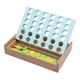 thumbnail image 5 of Juego de madera de fila, juego de estrategia clásico para adultos y niños, conecta los 4 discos del mismo color en una fila, juegos de viaje, 5 of 9