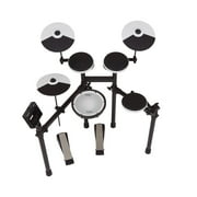 Roland V-Drums TD-02KV Electronic Drums Set Bundle with Drum Throne, 3.5mm Audio Cable, Drumstick Bag, 1 Pair of Drumsticks, and Austin Bazaar Polishing Cloth