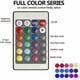 thumbnail image 5 of bombilla rgb e27 led lámpara de cambio de color regulable remota bombilla de color bombilla rgb conector E27, RGB+W 5W/A60 (función de memoria) - RGB+W 5W/A60 (función de memoria), 5 of 5
