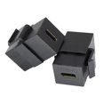 thumbnail image 3 of USB 3.1 1 tipo C Keystone a Jack acoplador inserta puerto de enchufe negro FLhrweasw Nuevo, 3 of 5