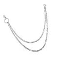 thumbnail image 1 of Hip Hop Pants Chain,Pants Chain Double Layer Belt Chain Chainsfor Pants Highly Recommended, 1 of 9
