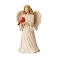 thumbnail image 2 of 12-Inch Angel Cardinal Memorial Statue, Exquisitely Crafted Decorative Figurine With Delicate Wings & Lifelike Cardinal, Heartwarming Home Accent For Living Room, Mantel,, 2 of 6