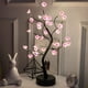 thumbnail image 3 of FloreceBien Lámpara de mesa con árbol de bonsái y 35 luces LED de cerezo, lámpara de árbol artificial para bricolaje, alimentada por USB o batería, para dormitorio, escritorio, fiesta de Navidad,, 3 of 5