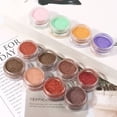 thumbnail image 4 of 12 colores Pearly Lustre Nail Powder Inodoro Polvo delicado no tóxico yeacher polvo de uñas, 4 of 7