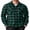 Green, variant on COOFANDY Mens Button Down Shirts Long Sleeve Casual Plaid Flannel Shirt Cotton Shirts Regular Fit