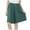 Green, variant on Womens Summer Wide Leg Bermuda Shorts Solid Casual Ankle-Length Shorts Loose Hot Shorts Cotton and Linen Shorts Navy