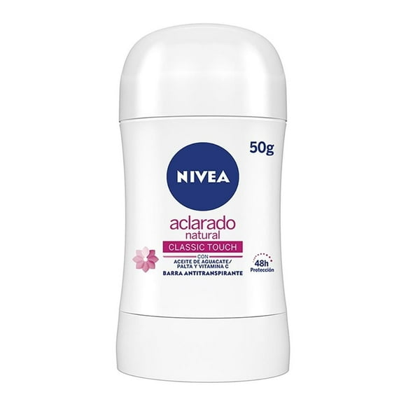 Nivea Deo Mujer Aclarado Natural Classic Touch Stick 50 g