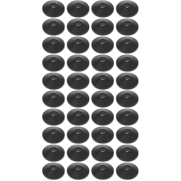 Masteelf 40-Pack Leak-Resistant Toilet Bolt Rubber Washers with Conical Shape for Secure and Bolt Screw Replacement