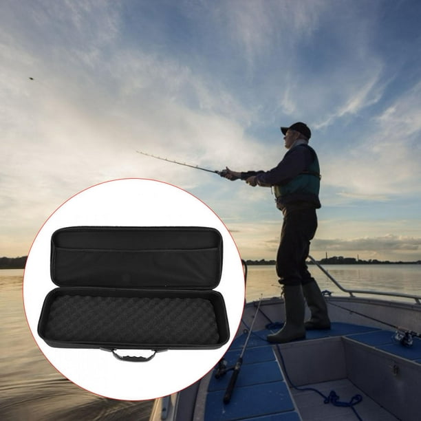 Keenso Fishing Carrying Bag, Fishing Rod Reel Storage Case Heavy