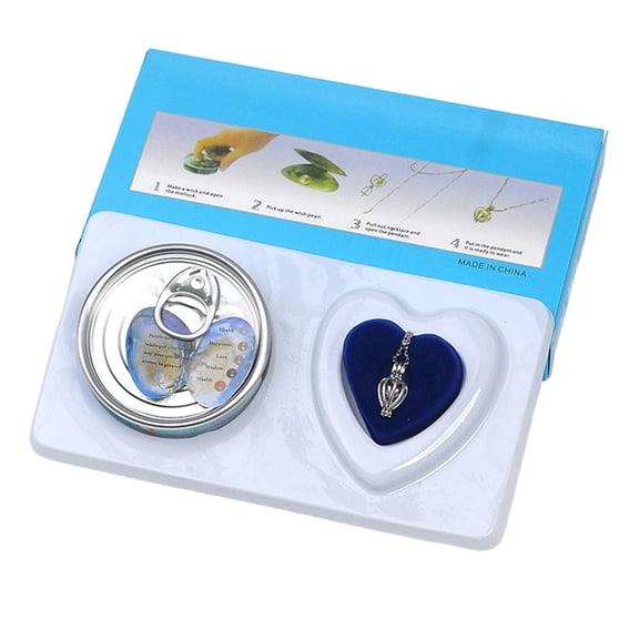 Pack of 1 Creative Present Pearls Necklace Set Clam Opening Experience Alloy Made
