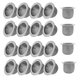 thumbnail image 1 of 20Pcs Cocktail Smoker Filter Accessories, Double Screen Filter, Washable Stainless Steel Mesh Screen Filter Bowl, 1 of 4