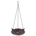 thumbnail image 3 of Xihbxyly Comedero para Pájaros de Hierro Antiguo, Colgante Tallado a Mano, Resistente Al Viento, Decoración de Exteriores, Interacción con La Naturaleza, Estilo Rural, Avistamiento de Aves, Esencial, 3 of 7