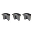 thumbnail image 2 of Justharion 1/2/3/5 Enjoy Long-lasting Performance Durable PP Car Wash Bucket Convenient To black 3PCS, 2 of 6