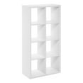 thumbnail image 1 of Pemberly Row Open Back Decorative Cube Storage Organizer in 8-Cube in White, 1 of 6