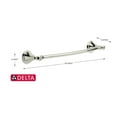 thumbnail image 4 of Delta Cassidy 18" Towel Bar, Polished Nickel, 4 of 5