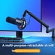thumbnail image 4 of Soporte para Micrófono, Brazo de Suspensión Ajustable de 360°, Soporte de Micrófono con Varilla Ajustable, con Clip de Montaje de Escritorio, A, 4 of 5