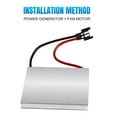 thumbnail image 4 of Heat Operated Fireplace Fan Repair Parts Motor Generator Set For Fireplace Fans, 4 of 8