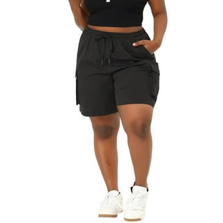 Hanes Womens Cotton Short with Pockets and Drawstring Waist - Walmart.com
