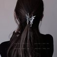 thumbnail image 1 of Pinza de pelo de mariposa Clip de viento de metal líquido Clip de tiburón JAMW Sencillez, 1 of 5