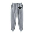thumbnail image 3 of Busydd 2 Piece Sets for Women Fall Fashion Loose Star Print Sweatsuits Casual Hoodies and Elastic Waist Sweatpants with Pockets Vacation Outfits for Women, 3 of 4