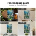 thumbnail image 4 of WERPE Spring Lily of The Valley Starry Sky Oil Paint Floral Wall Decor 8*12in 8x12in, 4 of 7
