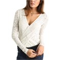 thumbnail image 1 of Free People - Mono para mujer, transparente, con envoltura sintética, color blanco roto, pequeño Free People Body, 1 of 2