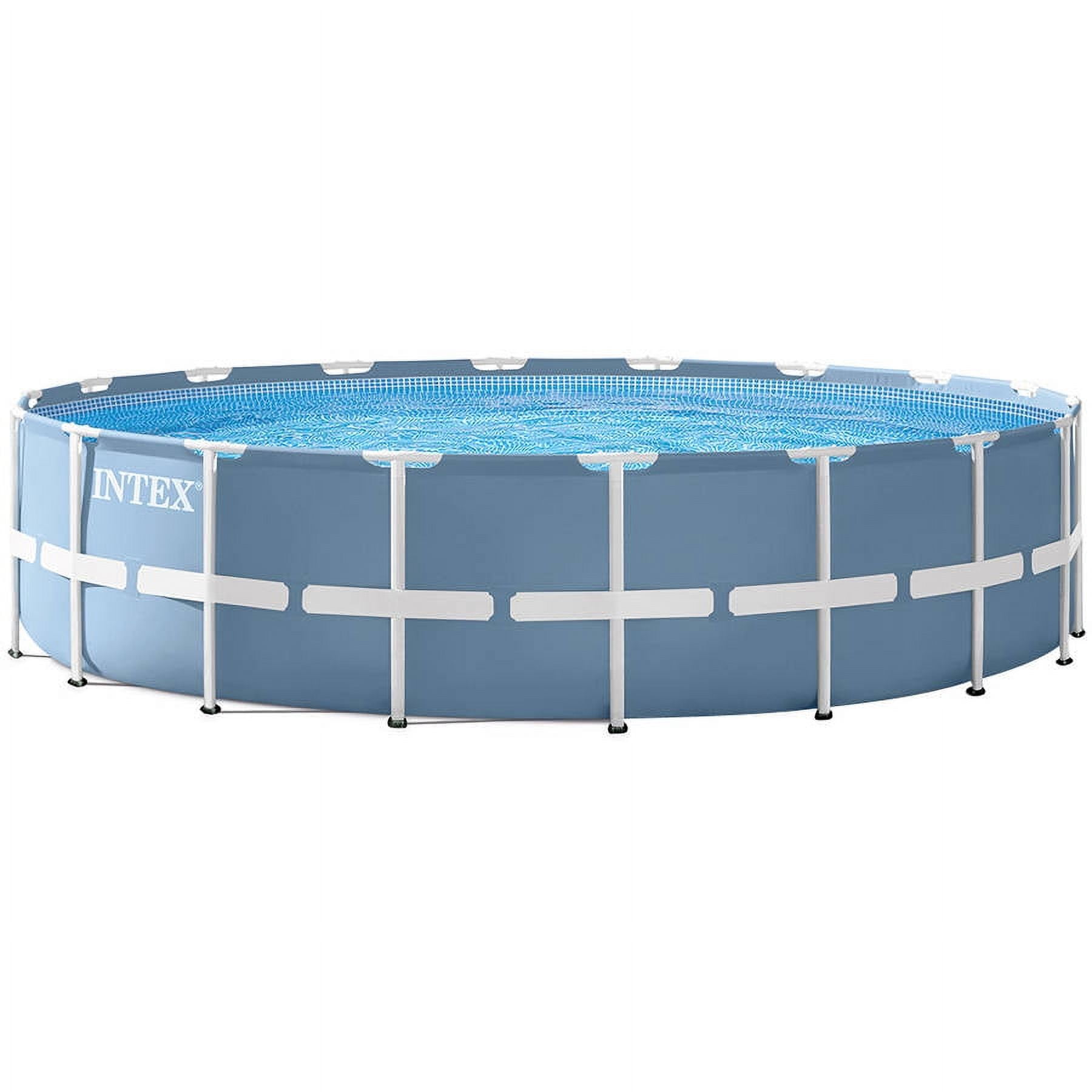 Intex 18' x 48 Prism Frame Above Ground Pool with Filter Pump