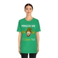 thumbnail image 4 of Pinch Me Dare - Funny Irish Leprechaun St Patricks Day Short Sleeve Tee - Funny Saint Patricks Day Shirt, 4 of 10