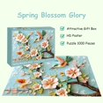 thumbnail image 2 of Puzzle STYISHANG 1000 piezas con forma de pájaro con forma de flor, 70 x 50 cm, 2 of 7