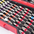 thumbnail image 3 of Impact Rated Driving Set Impact Driver Bit Set, Screwdriver Bit Set,Impact Tough Screwdriving Bit Set Set with Tough Case (83-Piece), 3 of 4