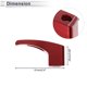 thumbnail image 4 of Gancho Colgante para Motocicleta Ranura Rectangular Soporte para Casco de Motocicleta Equipaje Color Rojo Longitud 61mm, 4 of 7