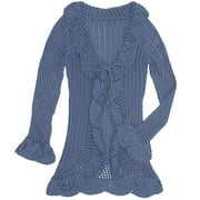 No Boundaries - Juniors Crochet Duster