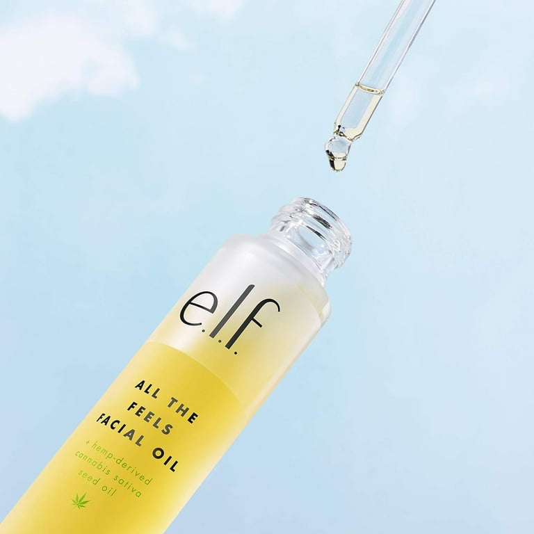 e.l.f. All the Feels Facial Oil + Hemp-Derived Cannabis Sativa