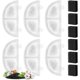 thumbnail image 1 of Filters forPet Water Fountain and Cubic Cat Water Dispenser, 4 Pack Replacement Filters and 2 Pack Replacement Pre-Filter Foams, 1 of 7