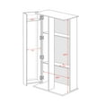 thumbnail image 5 of Prepac Grande Locking Storage Cabinet with Shaker Doors, Espresso, 5 of 5