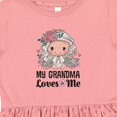 thumbnail image 4 of Inktastic Grandma Loves Me Granddaughter Angel Girls Toddler Dress, 4 of 5