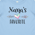 thumbnail image 4 of Inktastic Nana's Favorite Heart Grandchild Boys or Girls Baby T-Shirt, 4 of 5