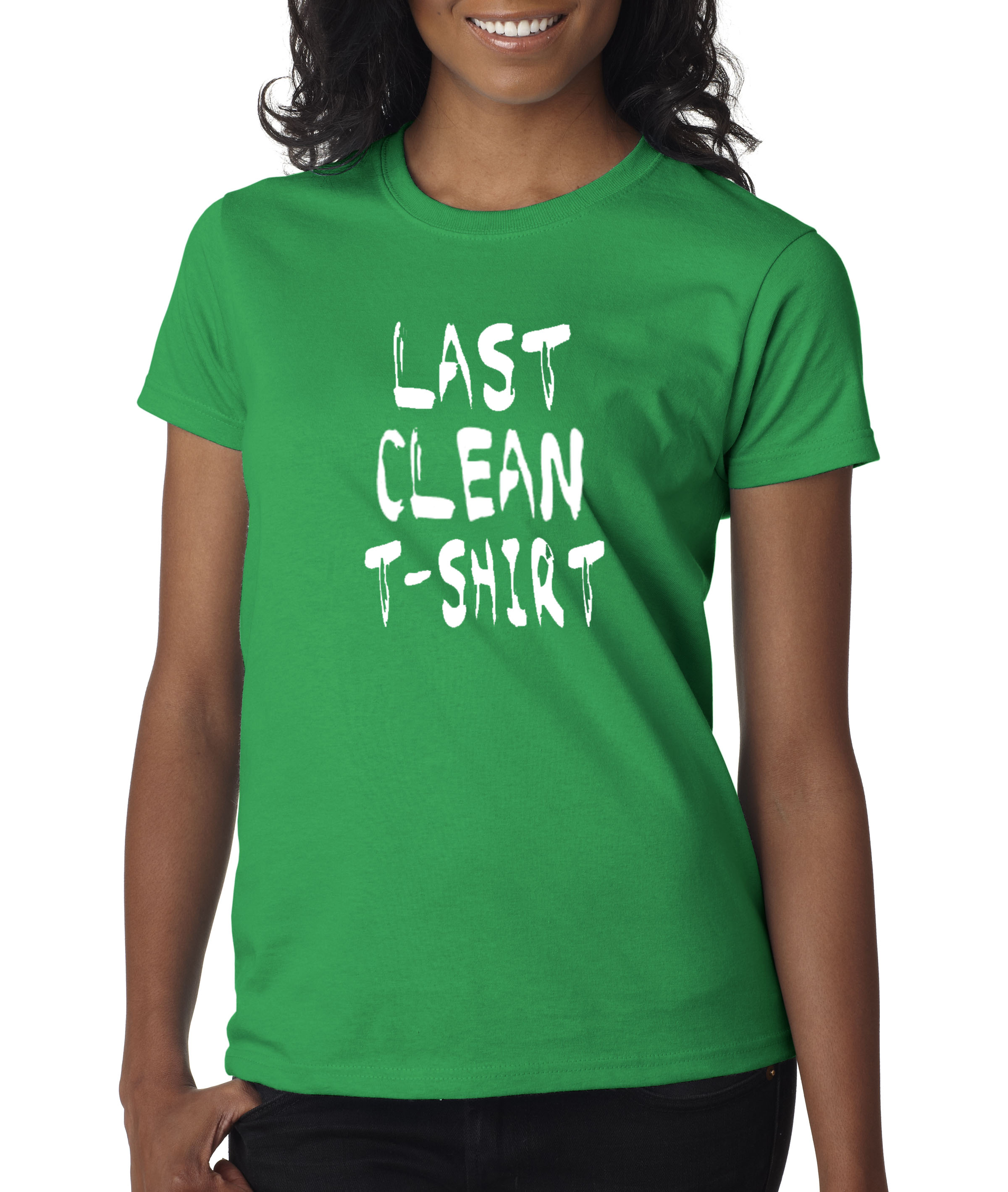 T-Shirt Last Clean T-Shirt Funny Humor 