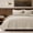 Parchment - Refined Channel, variant on EVERGRACE Channel Stitch 100% Cotton Quilt Set Queen Size, Pre-Washed Cotton Sateen Coverlet Bedspread, 3-Piece Soft & Breathable Bedding Set with 2 Shams for All Seasons, Stone Taupe