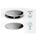 thumbnail image 2 of Newway Bath Plug With compatible Fit - Rustproof Bathtub Plug With Double Seal - Bath Plug compatible Any Standard Bathtub In Chrome, 2 of 5