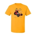 thumbnail image 2 of Ford Model T Roadster 1923 Old School Ride Classic Vintage | Mens Cars and Trucks Graphic T-Shirt, Gold, Medium, 2 of 4